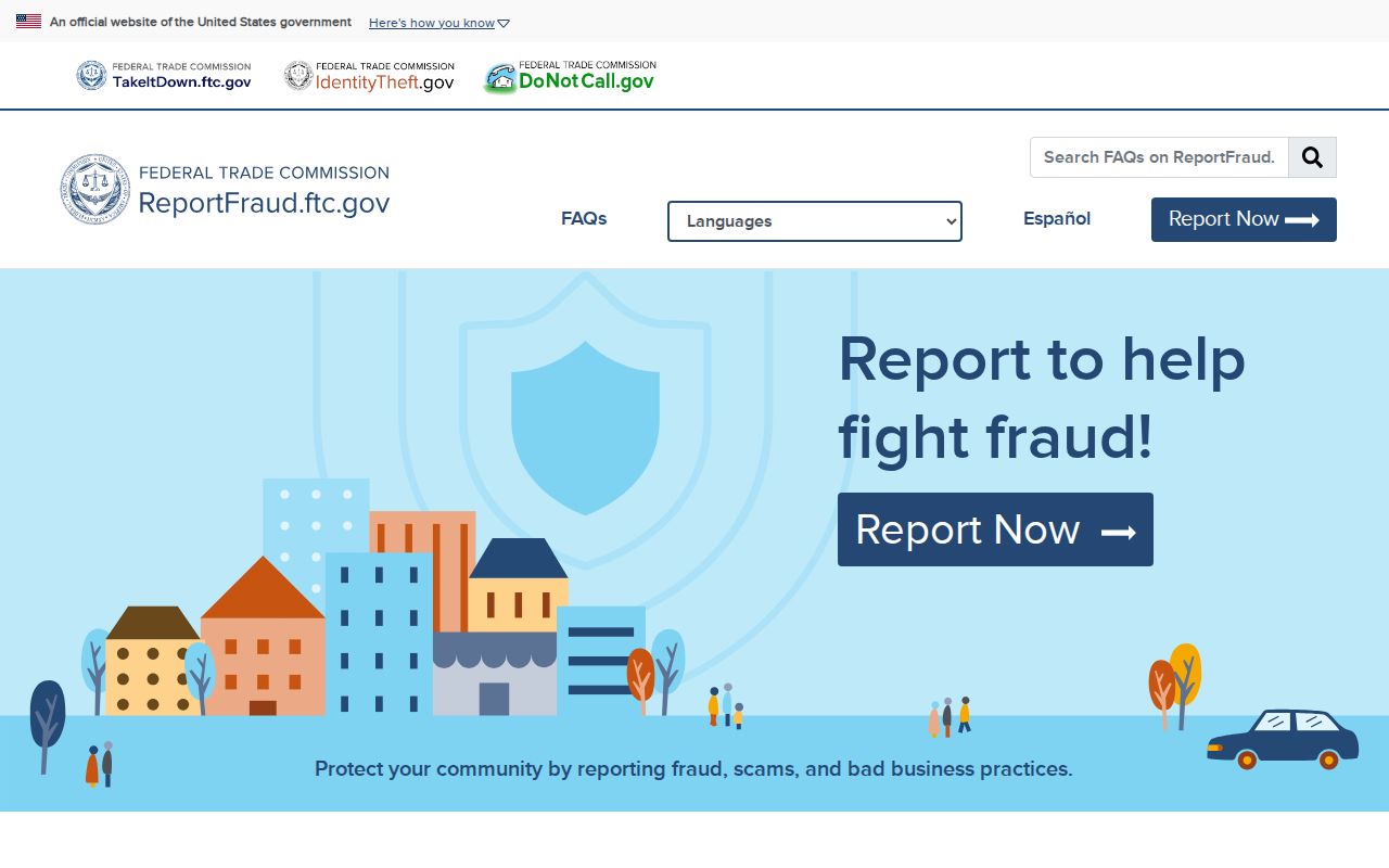 Ormond Beach neighbors federal fraud reporting portal
