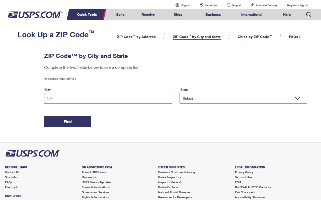 Ormond Beach ZIP code directory USPS city search