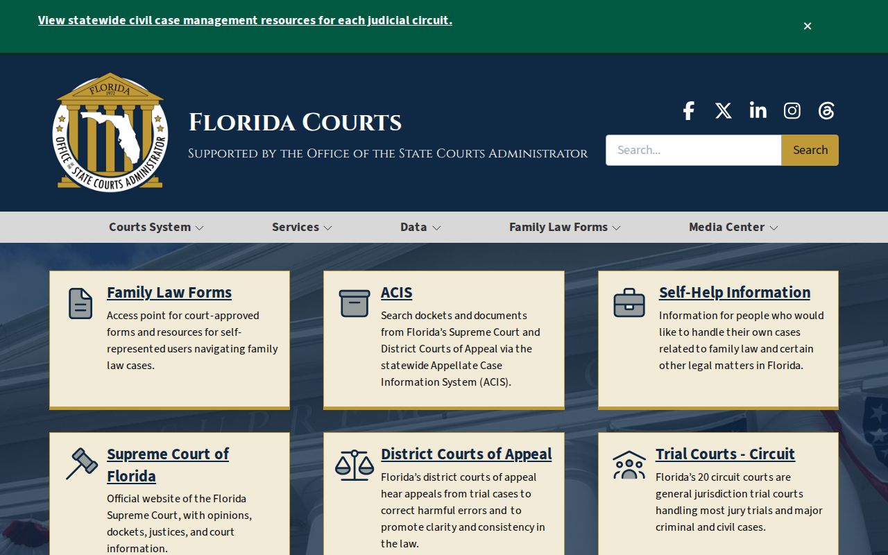 Ormond Beach ZIP code directory court jurisdiction resource